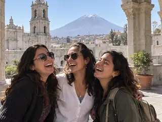 Viaje de fin de año con los amigos del colegio
